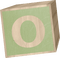 Cube Bois Vert Lettre O :) - Free PNG Animated GIF