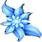 fiore blu - zadarmo png animovaný GIF
