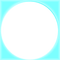 turquoise frame circle