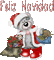 Feliz Navidad - Бесплатный анимированный гифка анимированный гифка