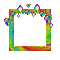 Small Rainbow Frame - Free animated GIF Animated GIF