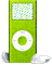 green glitter ipod - GIF animasi gratis GIF animasi