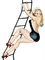 dolceluna woman pinup summer vintage - darmowe png animowany gif