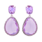 Earrings Lilac - By StormGalaxy05 - PNG gratuit GIF animé