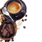 cafe kaffee coffee cup tasse beans - png gratis GIF animasi