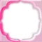 frame pink dot polka