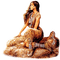 mujer native  dubravka4 - 免费PNG 动画 GIF