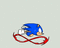 Sonic run - GIF animé gratuit GIF animé