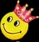 smiley royalty - Bezmaksas animēts GIF