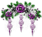 Winter.Christmas.Cluster.Purple - 免费PNG 动画 GIF