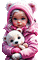 pink winter child kind milla1959 - 無料のアニメーション GIF