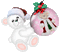 christmas noel teddy bear gif - Бесплатный анимированный гифка анимированный гифка