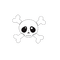 cute skull - Free PNG Animated GIF