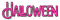 Halloween.Text.Pink - KittyKatLuv65 - png gratuito GIF animata
