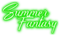 Summer Fantasy.Text.Green - By KittyKatLuv65 - ücretsiz png animasyonlu GIF