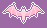 Pink Bat (King LuLu Dear) - Бесплатный анимированный гифка анимированный гифка