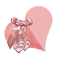 Kaz_Creations Valentines Love Heart Quote Text - PNG gratuit GIF animé