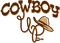 Cowboy Text Brown Beige  - Bogusia - 免费PNG 动画 GIF
