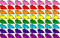 Rainbow Tubbs the cat - gratis png geanimeerde GIF