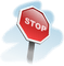 stop - PNG gratuit GIF animé