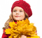 Autumn girl - gratis png geanimeerde GIF