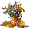Herbst, Blumen, Flowers - Nemokamas animacinis gif animuotas GIF
