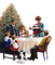 Rena Vintage Weihnachten Christmas Familie Family - безплатен png анимиран GIF