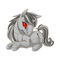 silver pony - бесплатно png анимированный гифка