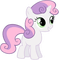 Sweetie Belle - zdarma png animovaný GIF