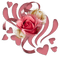 Rózsa - zadarmo png animovaný GIF