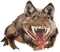 spooky werewolf wolf frog monster for halloween - png gratuito GIF animata
