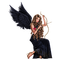 gothic angel by nataliplus - png grátis Gif Animado