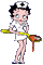 Betty-Boop infermière - 無料のアニメーション GIF アニメーションGIF