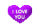 I Love You Heart - GIF animasi gratis GIF animasi