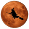 witch moon - png gratuito GIF animata