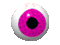 pink eyeball - GIF animate gratis GIF animata