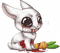 easter bunny goth gothique lapin paques