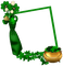 Kaz_Creations  St.Patricks Day Deco Frame - Free PNG Animated GIF