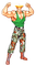 Guile from Street Fighter 2 - zdarma png animovaný GIF