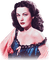 soave woman vintage face hedy lamarr  blue pink - png grátis Gif Animado
