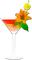 soave deo summer cocktail fruit flowers red green