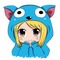 chibi lucy happy - Free PNG Animated GIF