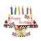Happy Birthday, Torte - Ücretsiz animasyonlu GIF animasyonlu GIF