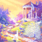 purple/yellow background (creds to soave) - GIF animé gratuit GIF animé