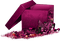 ask-låda-mörkrosa-----box-dark pink - 免费PNG 动画 GIF