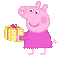 Peppa Pig - GIF animasi gratis
