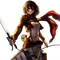Mikasa Ackerman - gratis png geanimeerde GIF