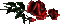 Red rose - Gratis geanimeerde GIF geanimeerde GIF