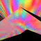 Rainbow glitch mountain - Ingyenes animált GIF animált GIF
