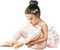 soave children girl ballerina pink - Free PNG Animated GIF